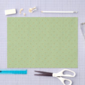 Erfgoed Westerne geometrische Classic Green Tissuepapier (Craft)