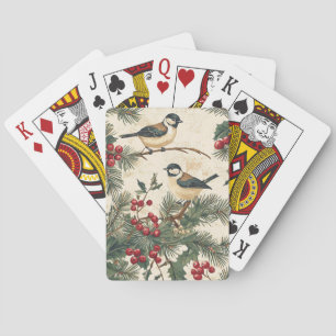 Erfgoed Zangvogel Hulst Kerst Crème Bosland Pokerkaarten