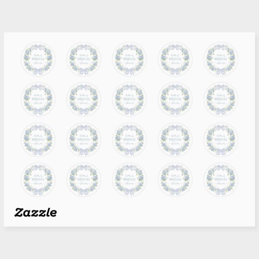 Erfstuk Hydrangea Bruidsfeest Stickers (Vel)
