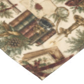 Erfstuk Kerstbibliotheek Tafelkleed (Gekanteld)
