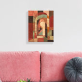 Erfstuk Patchwork Passage Geometrische Textiel Can Canvas Afdruk (Insitu (Woonkamer))