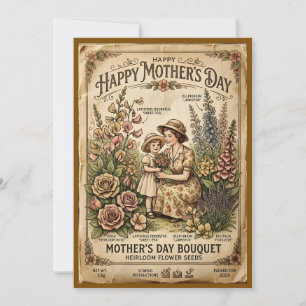 "Erfstuk Zaadpakket — Botanische Moederdag" Kaart