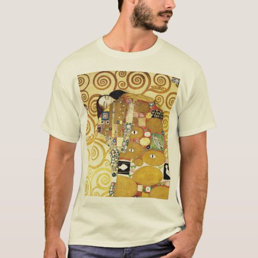Erfüllung van Gustav Klimt T-shirt (Voorkant)