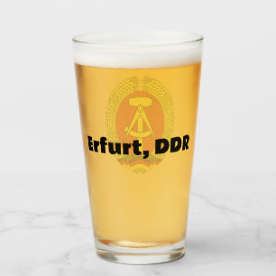 Erfurt, DDR, DDR, Erfurt, Oost-Duitsland Ossi Glas