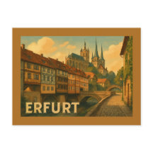 Erfurt Duitsland Stad Kunst