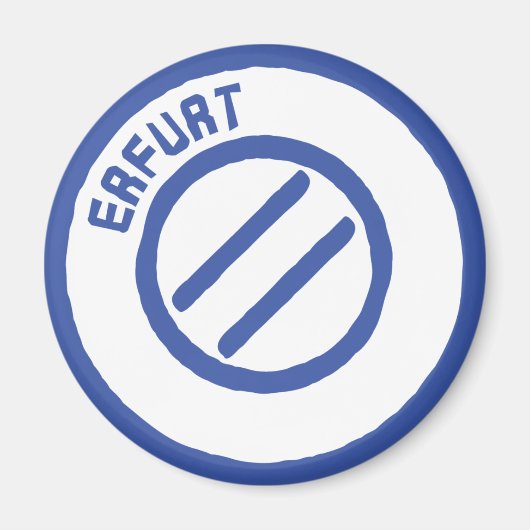 Erfurt Magneet (Voorkant)