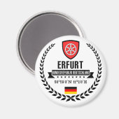 Erfurt Magneet (Voorkant / Achterkant)