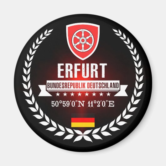Erfurt Magneet (Voorkant)