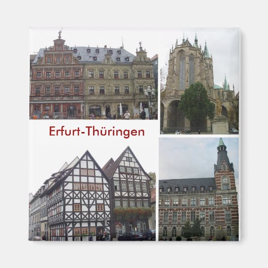 Erfurt Magneet (Voorkant)