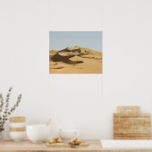 Erg Awbari, Sahara, Fezzan, Libië. 4 Poster (Keuken)
