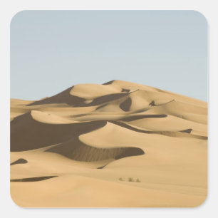 Erg Awbari, Sahara, Fezzan, Libië. 4 Vierkante Sticker