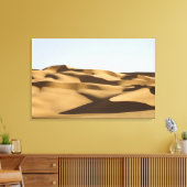 Erg Awbari, Saharawoestijn, Fezzan, Libië. 3 Canvas Afdruk (Insitu (Woonkamer))