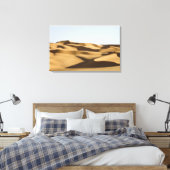 Erg Awbari, Saharawoestijn, Fezzan, Libië. 3 Canvas Afdruk (Insitu (Slaapkamer))