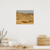 Erg Awbari, Saharawoestijn, Fezzan, Libië. Poster (Keuken)
