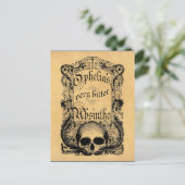 Erg bitter Absinthe van Ophelia Briefkaart (Staand voorkant)