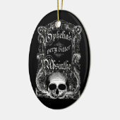 Erg bitter Absinthe van Ophelia Keramisch Ornament (Links)