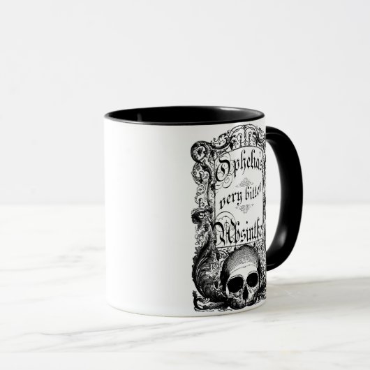 Erg bitter Absinthe van Ophelia Mok (Voorkant rechts)