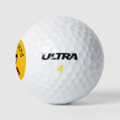Erg boze gele emoji golfballen (Logo)