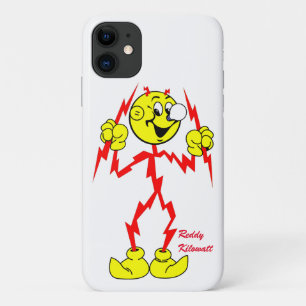 Erg Fun Reddy Kilowatt iPhone Case