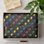 Erg gekleurde kerstboomlampen tissuepapier (Geschenk)