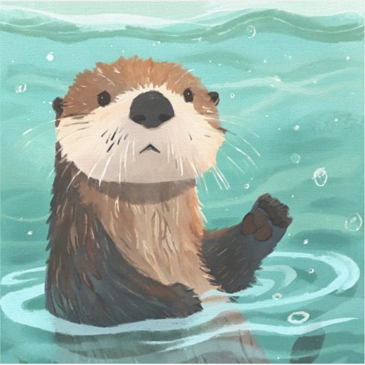 Erg heerlijk spetterend plezier sticker (Voorkant)