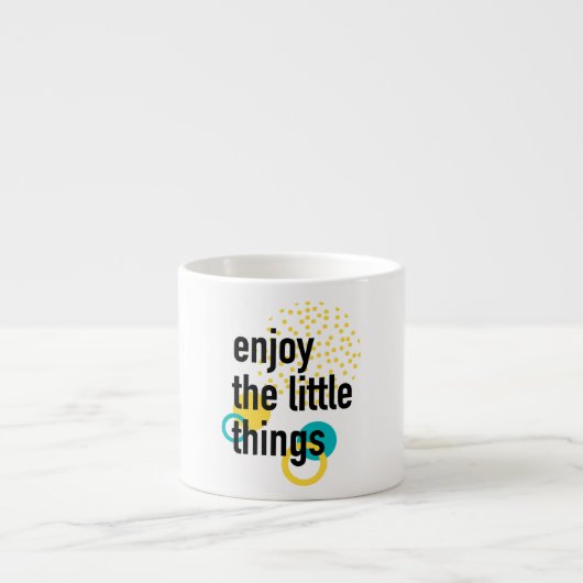 Erg leuk ontwerp voor de Lıttle Dingen Espresso Kop (Voorkant)