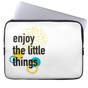 Erg leuk ontwerp voor de Lıttle Dingen Laptop Sleeve