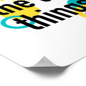Erg leuk ontwerp voor de Lıttle Dingen Poster (Hoek)