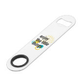 Erg leuk ontwerp voor de Lıttle Dingen Speed Flessenopener (Achterkant Gekanteld)