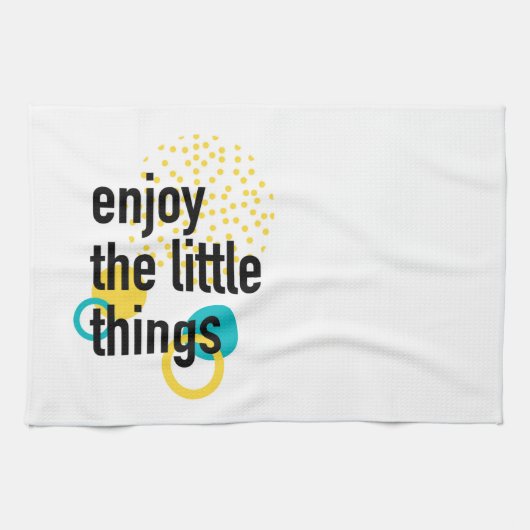 Erg leuk ontwerp voor de Lıttle Dingen Theedoek (Horizontaal)