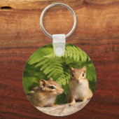 Erg merkwaardige Baby Chipmunks Sleutelhanger (Voorkant)