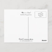 Erg of een Lure? Briefkaart (Achterkant)