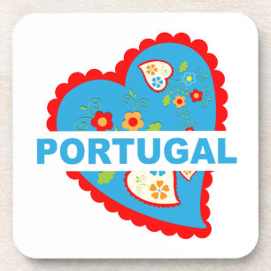 Erg Portugees hart Bier Onderzetter