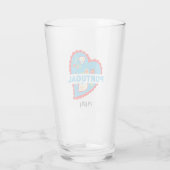 Erg Portugees hart Glas (Achterkant)