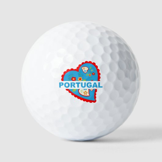 Erg Portugees hart Golfballen (Voorkant)