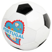 Erg Portugees hart Voetbal (Drie kwart)