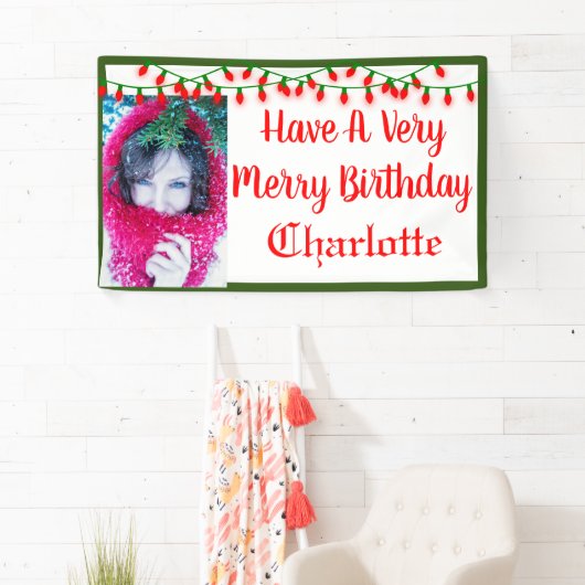 Erg prettige kerstverlichting spandoek (Insitu)