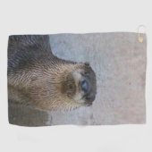 Erg schattig golfhanddoek (Horizontaal)