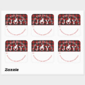 Erg vrolijk gereplaudisseerd tot vreugde van cadea vierkante sticker (Vel)