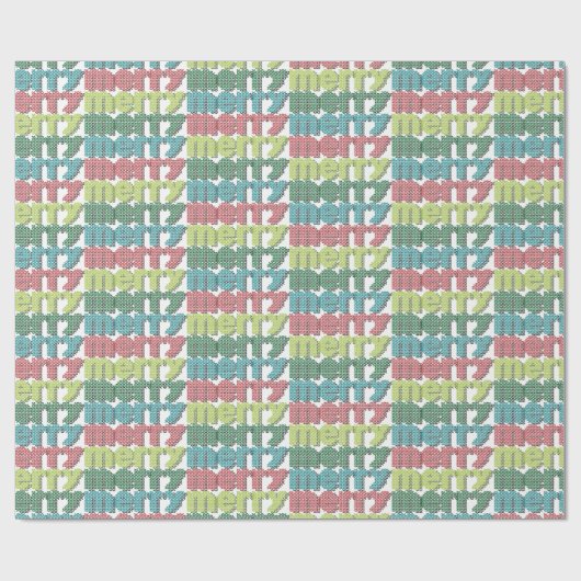 Erg vrolijk inpakpapier (Vlak)