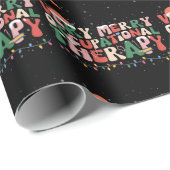 Erg vrolijke ergotherapie Kerstmis of Kerstmis Cadeaupapier (Rol Hoek)