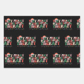 Erg vrolijke ergotherapie Kerstmis of Kerstmis Inpakpapier Vel (Voorkant)