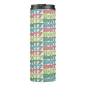 Erg vrolijke reismok thermosbeker (Achterkant)