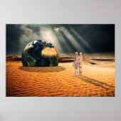 Ergens Anders – Naar de Wereld kijken Poster (Voorkant)