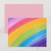 Ergens boven het regenboog briefkaart (Voorkant / Achterkant)