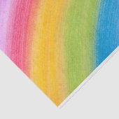 Ergens boven het regenboogweefselpapier tissuepapier (Detail)