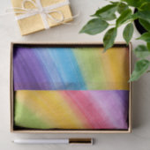 Ergens boven het regenboogweefselpapier tissuepapier (Geschenk)