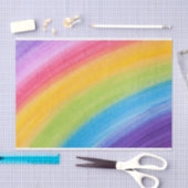 Ergens boven het regenboogweefselpapier tissuepapier (Craft)
