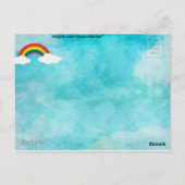 Ergens Briefkaart (Achterkant)
