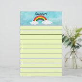 Ergens Briefpapier (Staand voorkant)